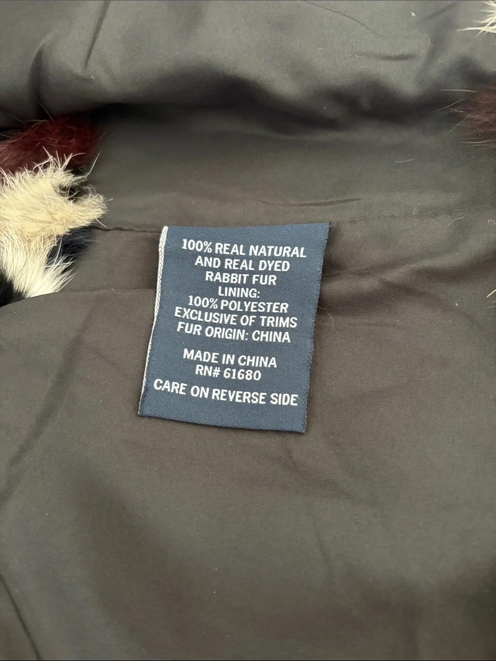 Luxe 525 America Real Fur Coat